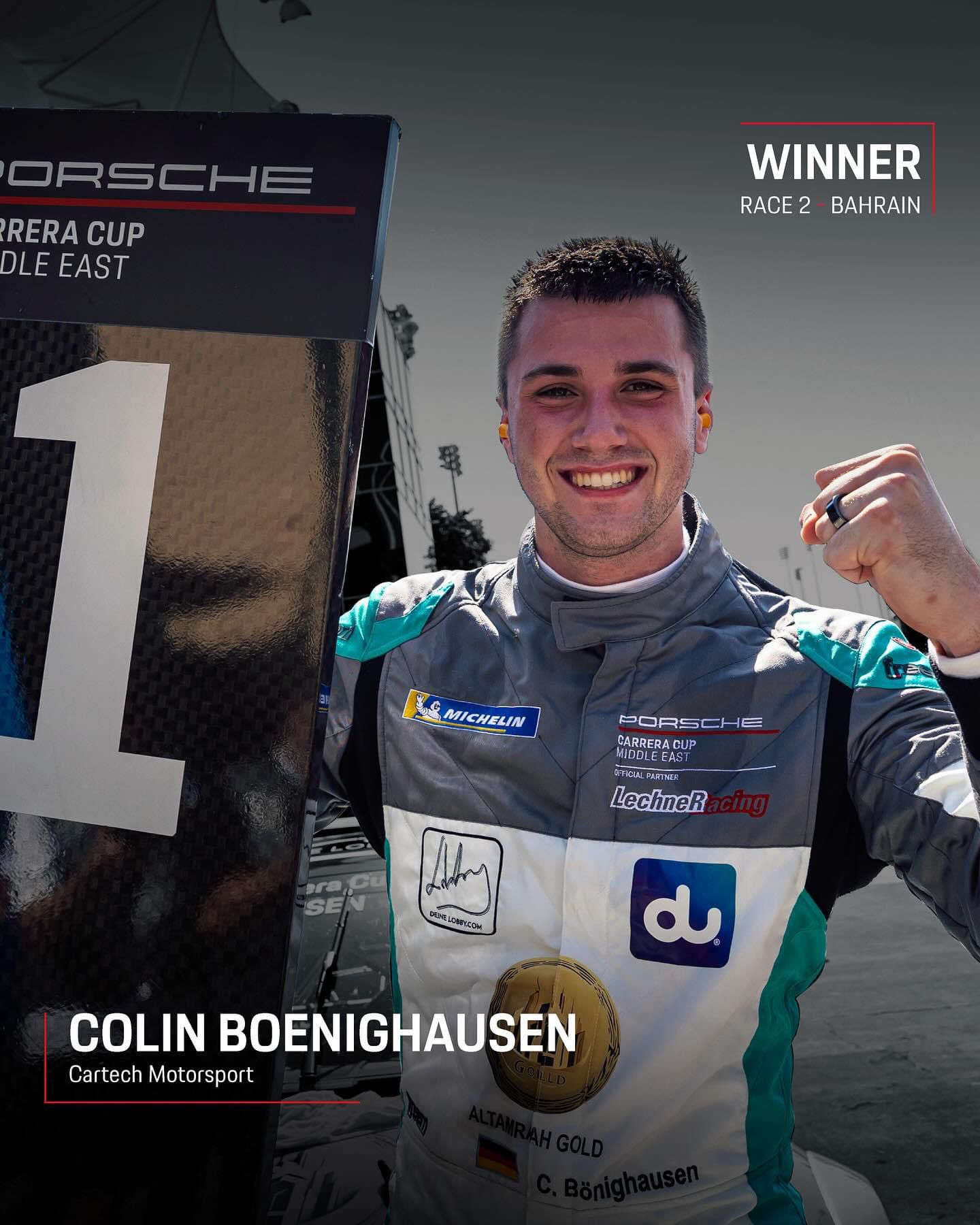 WINNER RACE 2 BAHRAIN - COLIN BÖNIGHAUSEN